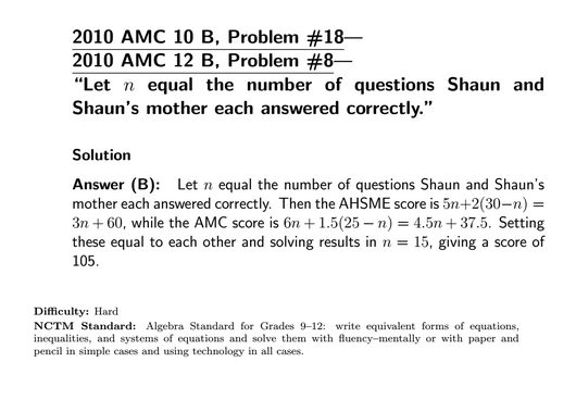 The Contest Problem Book Viii